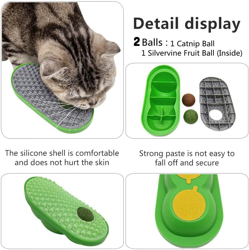 Wall Balls For Cats Lick